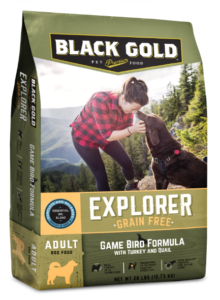 BLACK GOLD Explorer Grain-Free Game Bird with Turkey &amp; Quail Formula Dry Dog Food 12.7kg