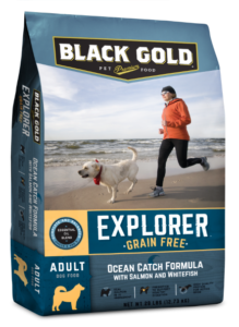 BLACK GOLD Explorer Grain-Free Ocean Catch with Salmon &amp; Whitefish Formula Dry Dog Food 12.7kg