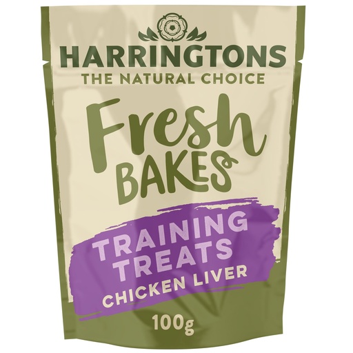 HARRINGTONS CHICKEN LIVER GRAIN FREE PACK OF 9 TRAINING DOG TREATS 100G