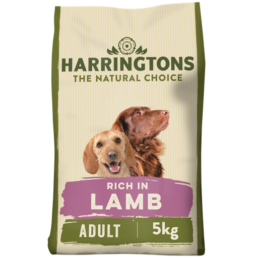 HARRINGTONS COMPLETE RICH IN LAMB &amp; RICE DRY DOG FOOD 5KG