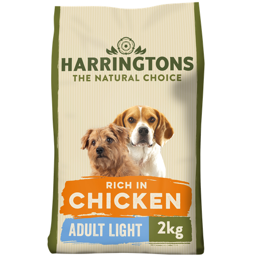 HARRINGTONS LIGHT COMPLETE RICH IN CHICKEN &amp; RICE DRY DOG FOOD 2KG