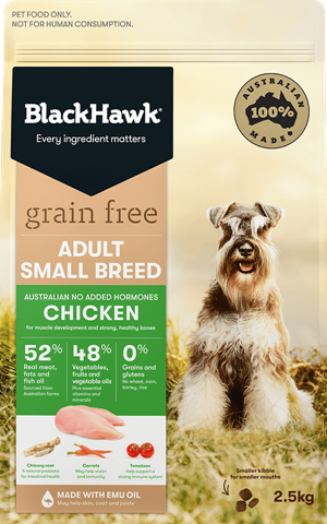 BLACKHAWK Grain Free Small Breeds - Chicken Dry Dog Food 7kg