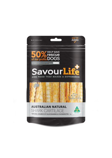 SAVOURLIFE Australian Natural Shark Cartilage Dog Treat 120g