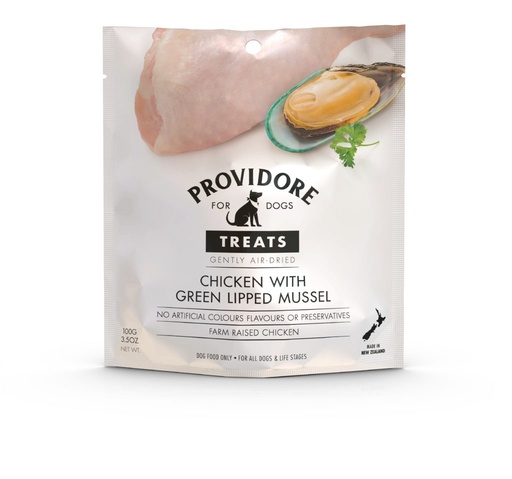 PROVIDORE High Meat Chicken with Green Lipped Mussel Dog Treat 100g