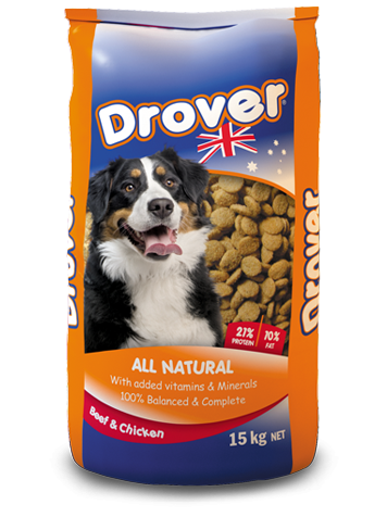 COPRICE Drover Dog Beef &amp; Chicken Recipe Dry Dog Food 15kg