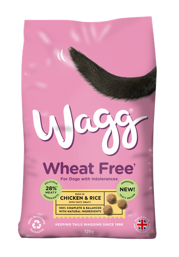 WAGG COMPLETE WHEAT FREE WITH CHICKEN, VEG AND YUCCA EXTRACT DRY DOG FOOD 12KG