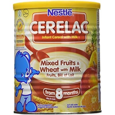 NESTLE Cerelac Mixed Fruits &amp; Wheat With Milk- From 8 Months 400g