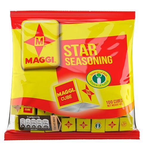 NESTLE Maggi Star Seasoning Cubes - 100 Cubes 100g