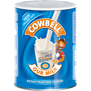 COWBELL Instant Filled Milk Powder Tin 900g