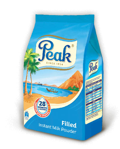 PEAK Filled Instant Milk Powder Refill 360g