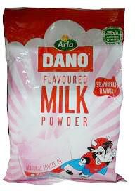 DANO Strawberry Flavoured Milk Powder 360g X 6