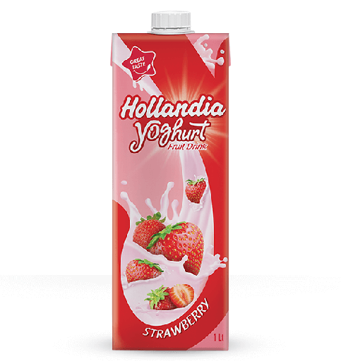 Hollandia Yoghurt Strawberry Drink 1LTR x 2