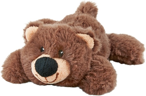 Frisco Plush Squeaking Bear Dog Toy, Small