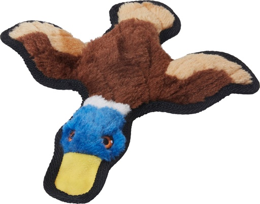 Frisco Flat Plush Squeaking Duck Dog Toy, Small