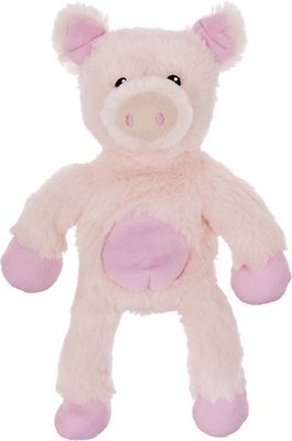 Frisco Plush with Inside Rope Squeaking Pig Dog Toy