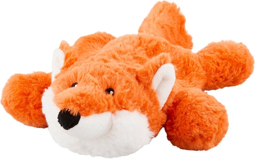 Frisco Plush with Inside Rope Squeaking Fox Dog Toy