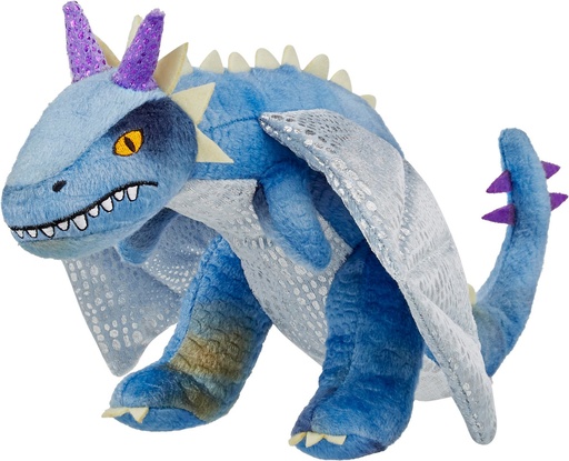 Frisco Mythical Mates Bluefoot the Blue Dragon Plush Squeaking Dog Toy, Medium