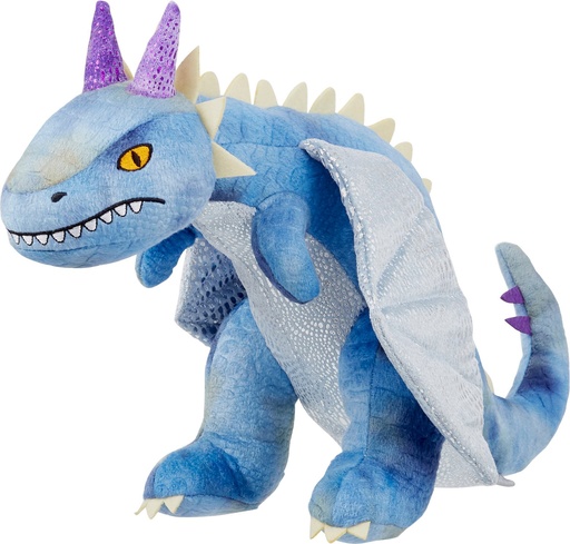 Frisco Mythical Mates Bluefoot the Blue Dragon Plush Squeaking Dog Toy, Large