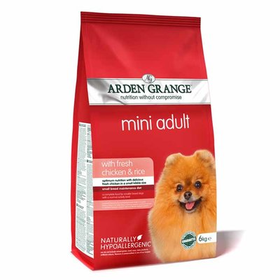 ARDEN GRANDE Mini Adult with Fresh Chicken &amp; Rice Dry Dog Food 6kg