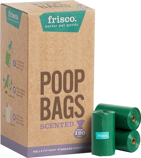 Frisco Refill Scented 120 Count Dog Poop Bags