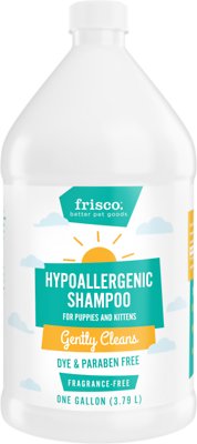 Frisco Hypoallergenic Shampoo with Aloe for Puppies &amp; Kittens, Unscented, 1-Gal bottle