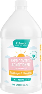 Frisco Shed Control Conditioner with Aloe for Dogs &amp; Cats, 1-Gal bottle
