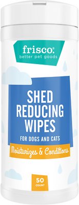 Frisco Shed Reducing Wipes, 50 count