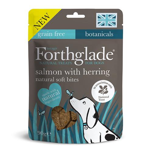 FORTHGALE National Trust Soft Bites Salmon and Herring Dog Treats 90g