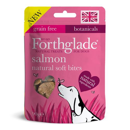 FORTHGALE Natural Soft Bites with Salmon Dog Treats 90g