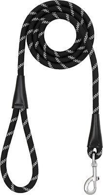 Frisco Reflective Rope Dog Leash, 6-ft long