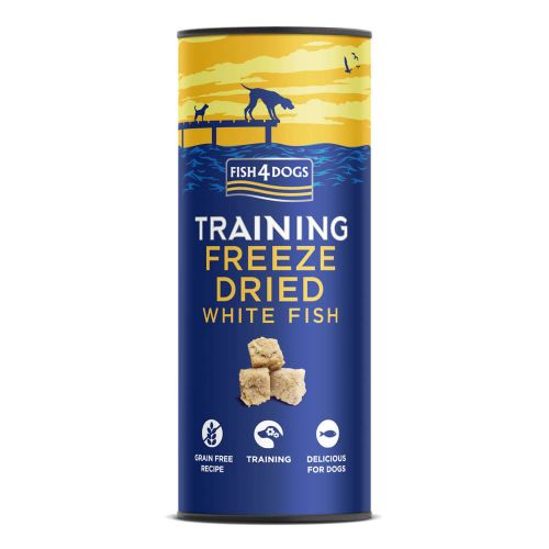 FISH4DOGS FREEZE DRIED GRAIN-FREE TRAINING PACK OF 20 DOG TREATS 25G