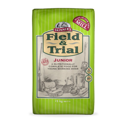 SKINNER'S FIELD &amp; TRIAL JUNIOR CHICKEN DRY DOG FOOD 15KG