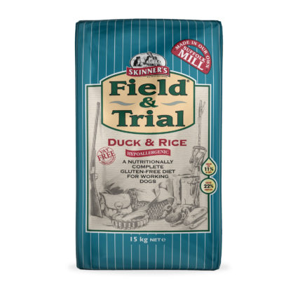 SKINNER'S FIELD &amp; TRIAL DUCK &amp; RICE ADULT DRY DOG FOOD 15KG