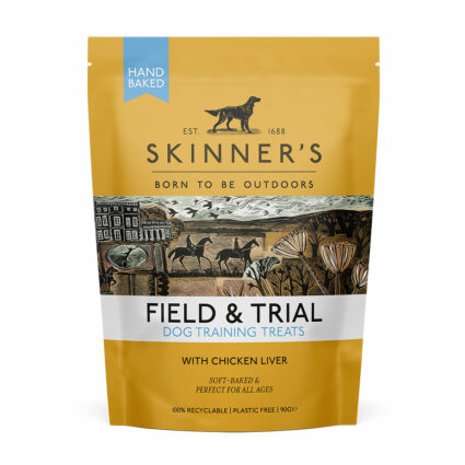 FIELD &amp; TRIAL DOG TRAINING WITH CHIKEN AND LIVER DOG TREATS 90G