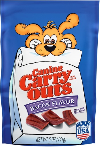 Canine Carry Outs Bacon Flavor Dog Treats 141g