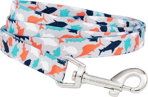 Frisco Reef Life Polyester Dog Leash, Small: 6-ft long, 5/8-in wide
